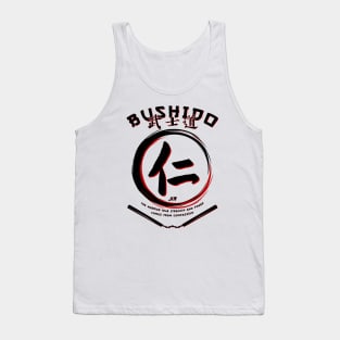 Seven Virtues of BUSHIDO - JIN - Martial Arts Kung-Fu Tank Top